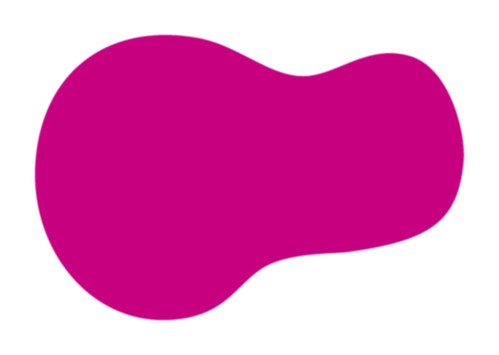 Decorative pink shape